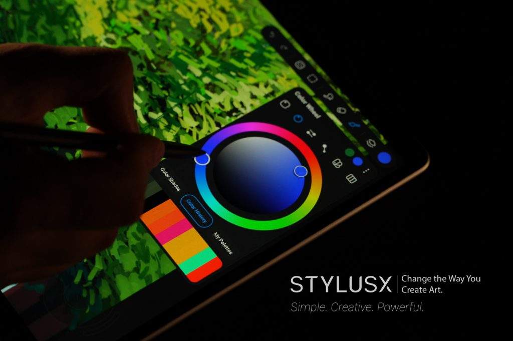 StylusX digital drawing software interface on Windows – create, sketch, and paint with ease.